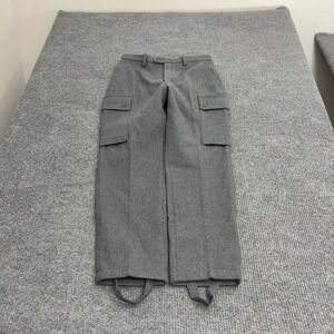 Vintage Military Cargo Pants Mens 32 Grey Wool Stirrup Hem Tactical Gorpcore